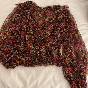 Free people floral top